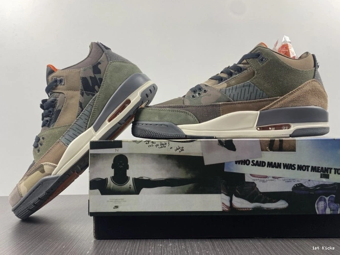 1st Kicks 3 Patchwork Retro DO1830-200 Air Jordan Camo 0712